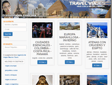 Tablet Screenshot of mexicotours.com.mx